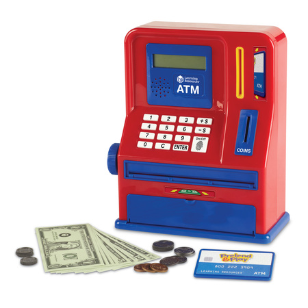 LEARNING RESOURCES Pretend and Play® Teaching ATM Bank 2625